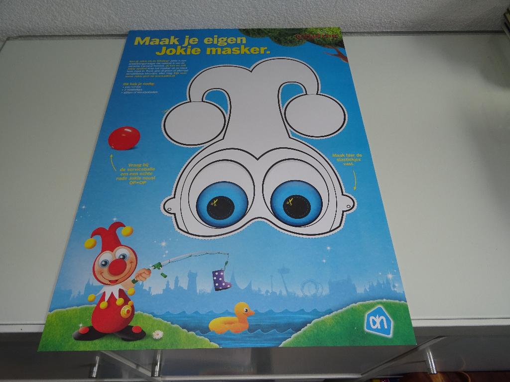 Knutselen - Maak je eigen Jokie masker (Nieuw), Ophalen, Nieuw, Knutselen