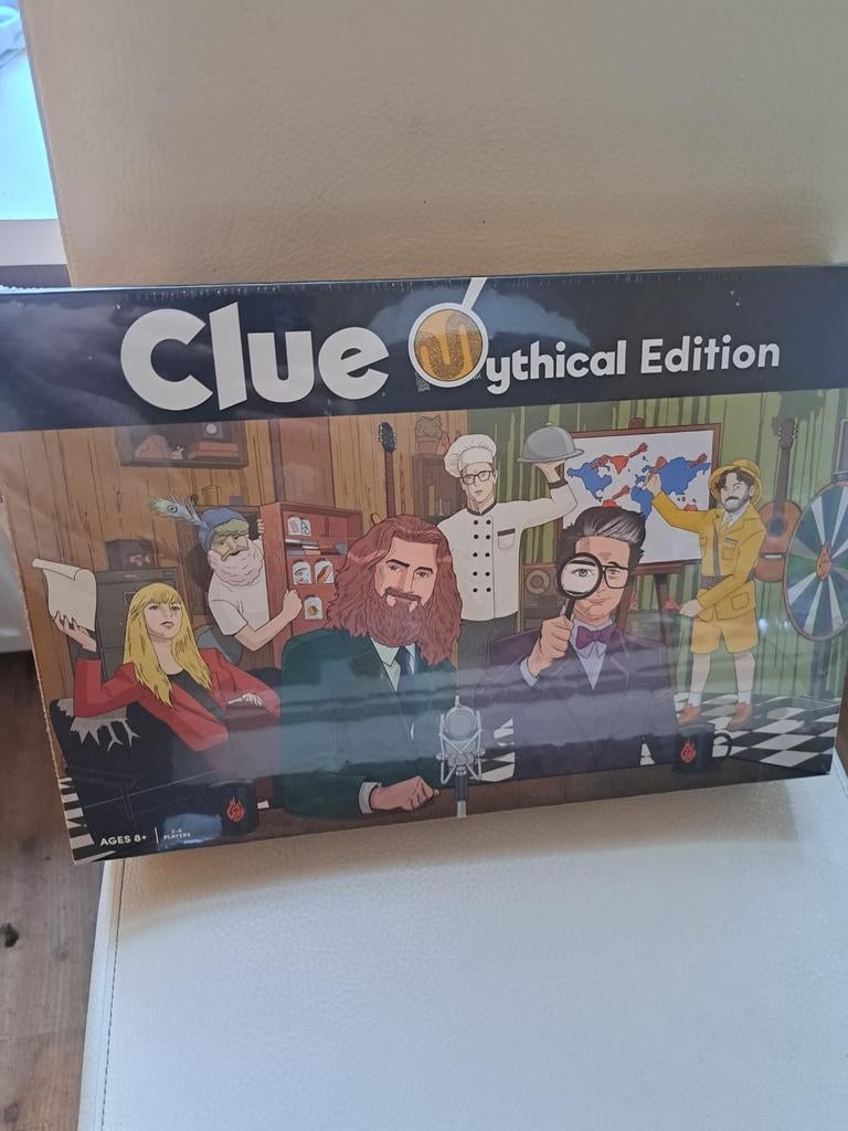 Mythical Clue Game - Nieuw & Verzamelaarsobject!, Vijf spelers of meer, Ophalen of Verzenden, Nieuw, Mythical Society