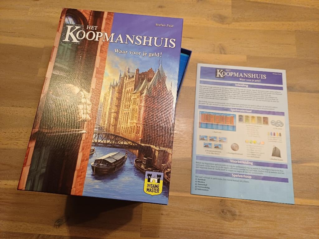 Koopmanshuis, Vijf spelers of meer, Ophalen of Verzenden, Gebruikt, The Game Master
