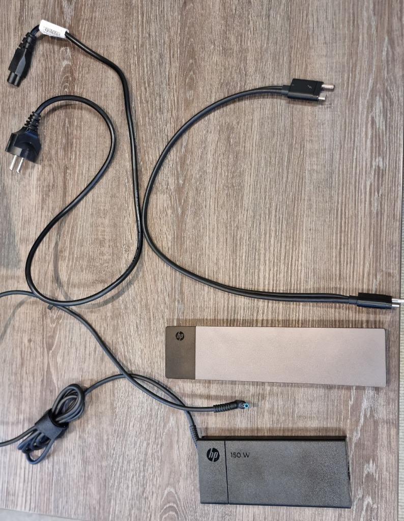 HP ZBook Thunderbolt 3 Dock 150W combi kabel 12st, Computers en Software, Dockingstations, Ophalen, Hp, Docking station, Gebruikt