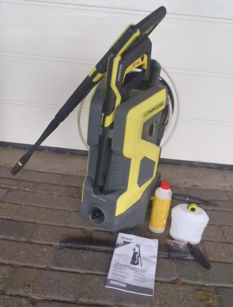 Parkside hogedrukreiniger PHD 150 G4 + accessoires (klusser), Ophalen of Verzenden, Elektrisch