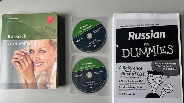 Taal leren:   Russisch voor Zelfstudie, Uitgeverij Prisma, Zo goed als nieuw, Alpha, HBO