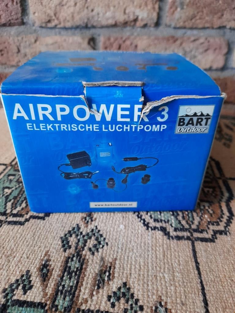 Airpower 3 elektrische luchtpomp, Ophalen of Verzenden