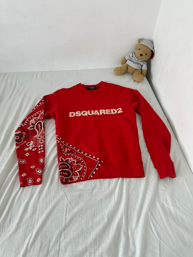 Zeldzame Dsquared2 trui, Ophalen of Verzenden, Zo goed als nieuw, Maat 46 (S) of kleiner, Rood