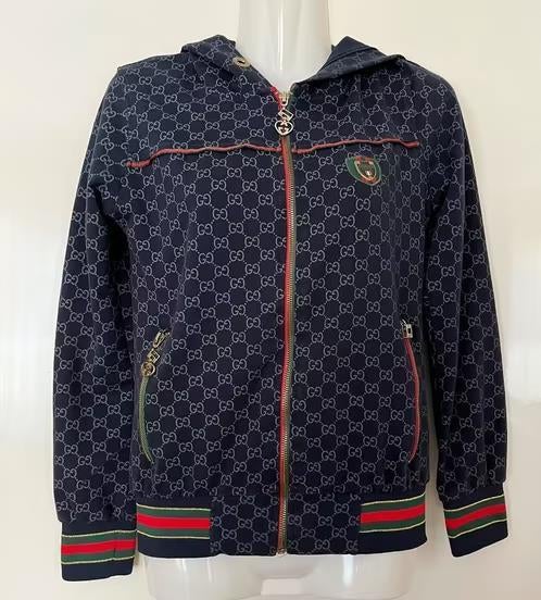 Gucci vest/jasje maat S, Ophalen of Verzenden, Zo goed als nieuw, Maat 36 (S), Blauw