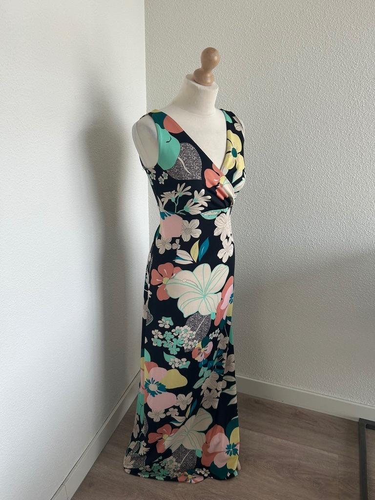 King Louie maat M maxi lange pastel jurk 1913, Maat 38/40 (M), Ophalen of Verzenden, Zo goed als nieuw, King Louie