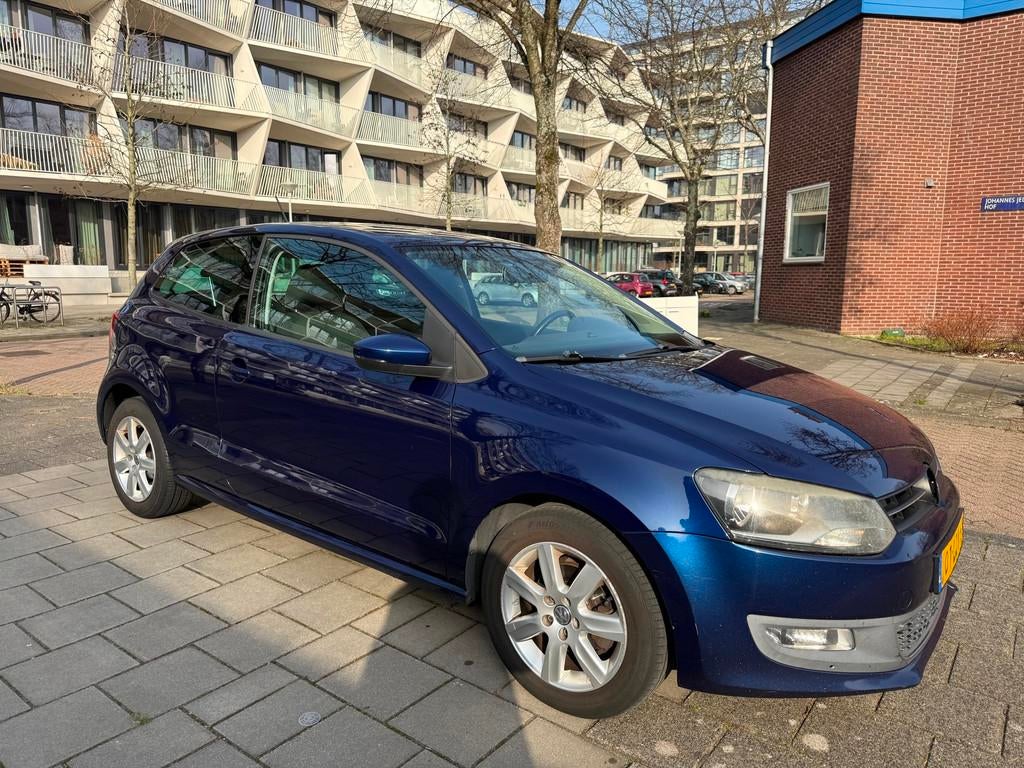 Volkswagen Polo 1.2 TSI Highline Automaat Cruise Airco, Euro 5, 4 cilinders, Blauw, Origineel Nederlands