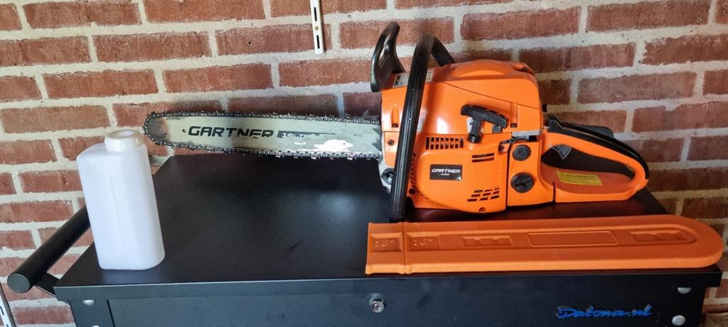 Nette Gartner benzine kettingzaag, Tuin en Terras, Ophalen, Gebruikt, Overige soorten, Gartner