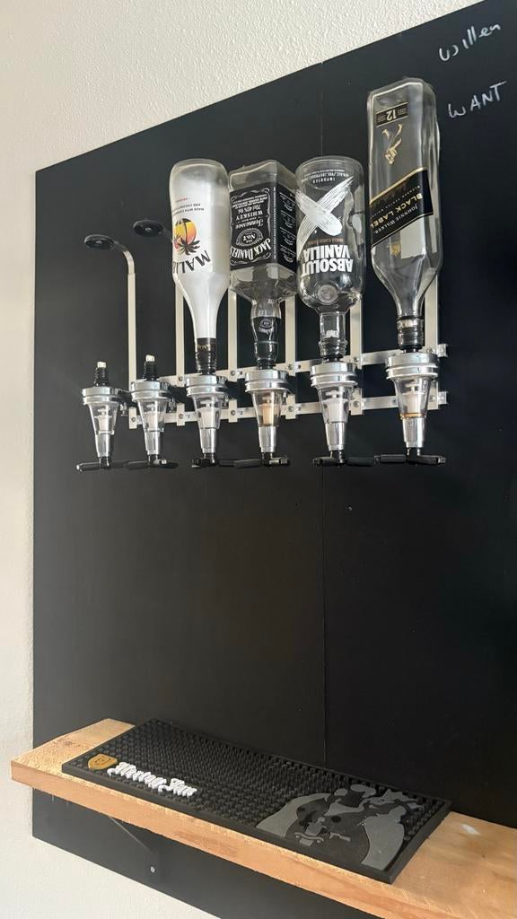 Drankdispenser voor 6 flessen - Bar Butler, Ophalen of Verzenden, Zo goed als nieuw