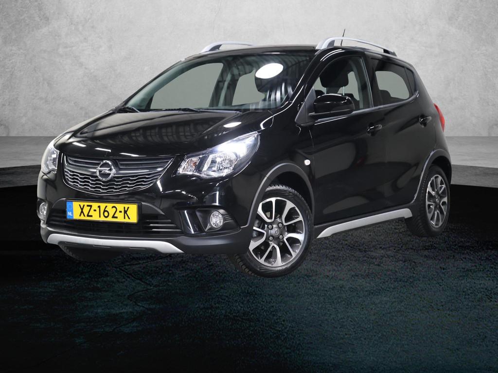 Opel KARL 1.0 Rocks Online Edition | 1ste eigenaar | AppleCa, Auto's, Opel, Voorwielaandrijving, 839 kg, Gebruikt, Zwart