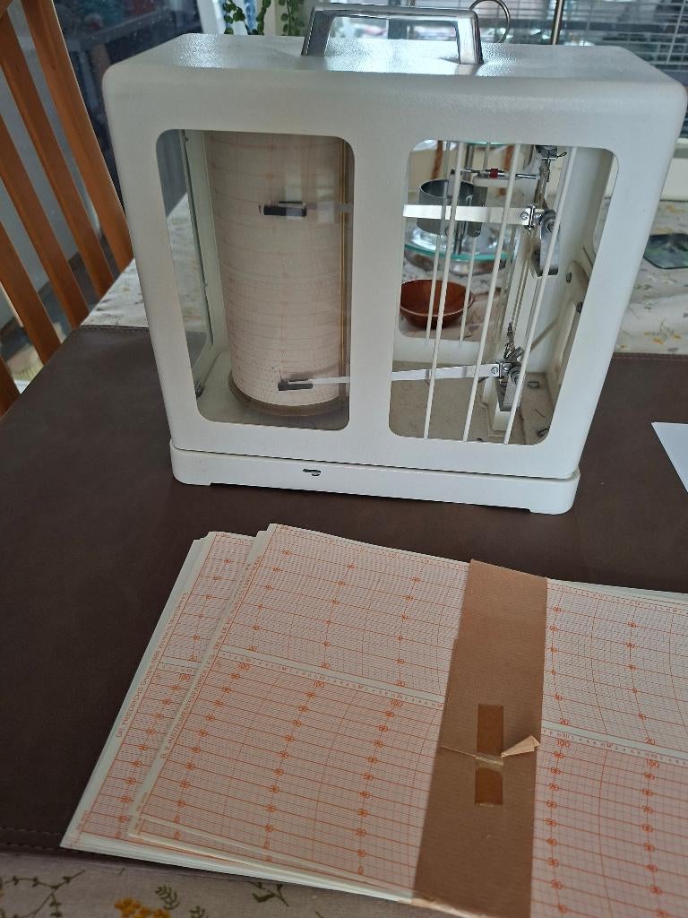 Lambrecht 252 thermo- hygrograaf, Ophalen