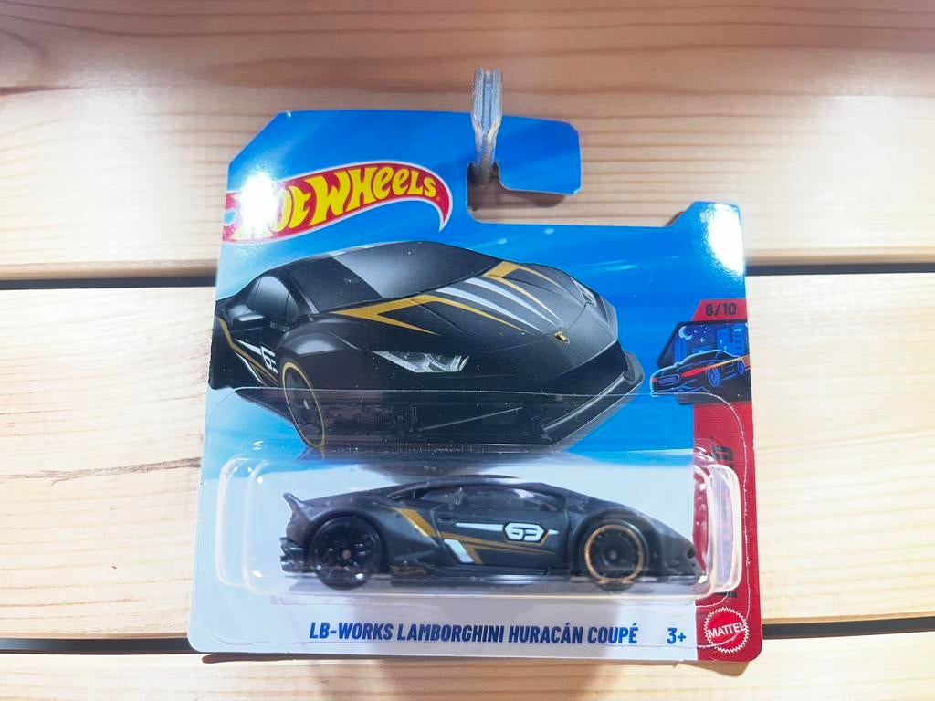 LB-Works Lamborghini Huracan Coupé hotwheels, Ophalen of Verzenden, Zo goed als nieuw, Auto