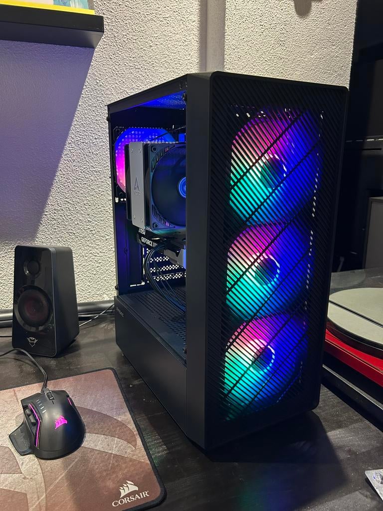 High end Game-pc | RTX5060 | Ryzen 5 7600x | 32gb DDR5 RAM, Ophalen, 32 GB, Zo goed als nieuw, Gaming