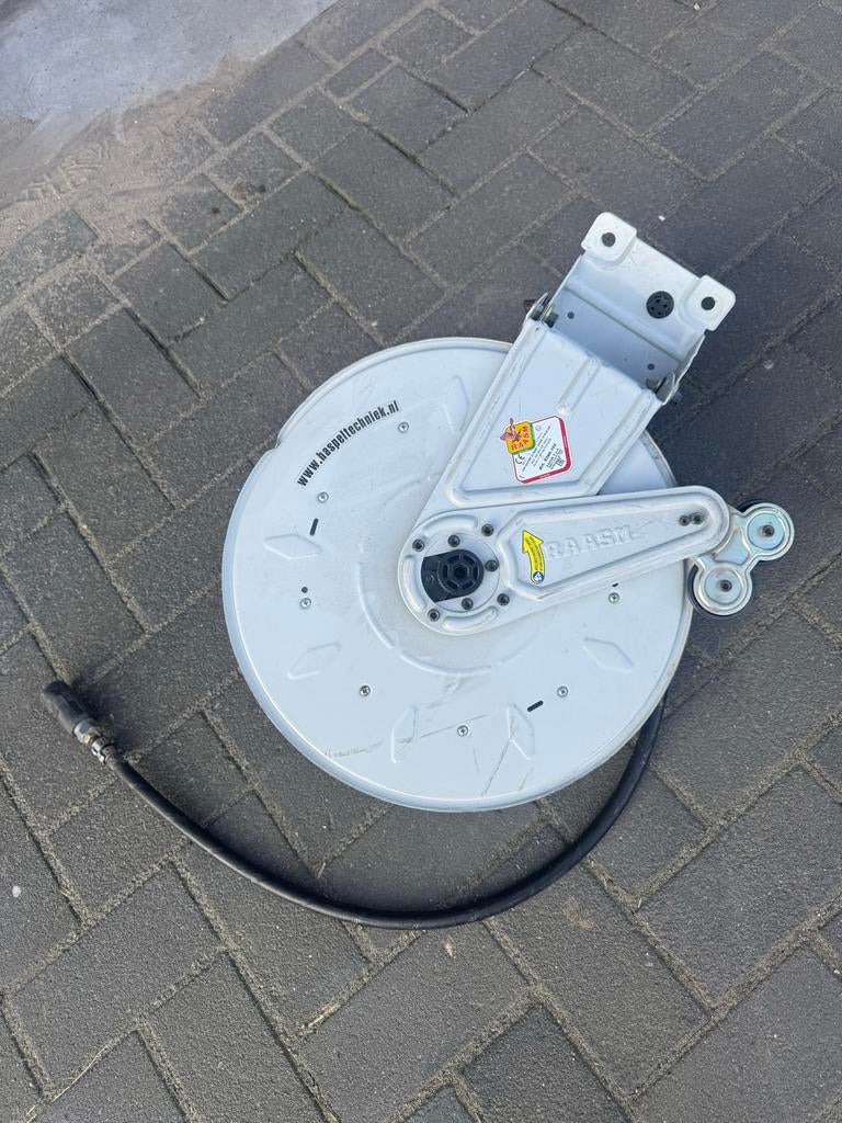 RAASM Luchtslanghaspel 18m - 20 bar, Ophalen of Verzenden, Gebruikt