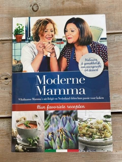 Moderne Mamma. Italiaanse gerechten / kookboek. NIEUW, Gezond koken, Nieuw, Hoofdgerechten, Ophalen