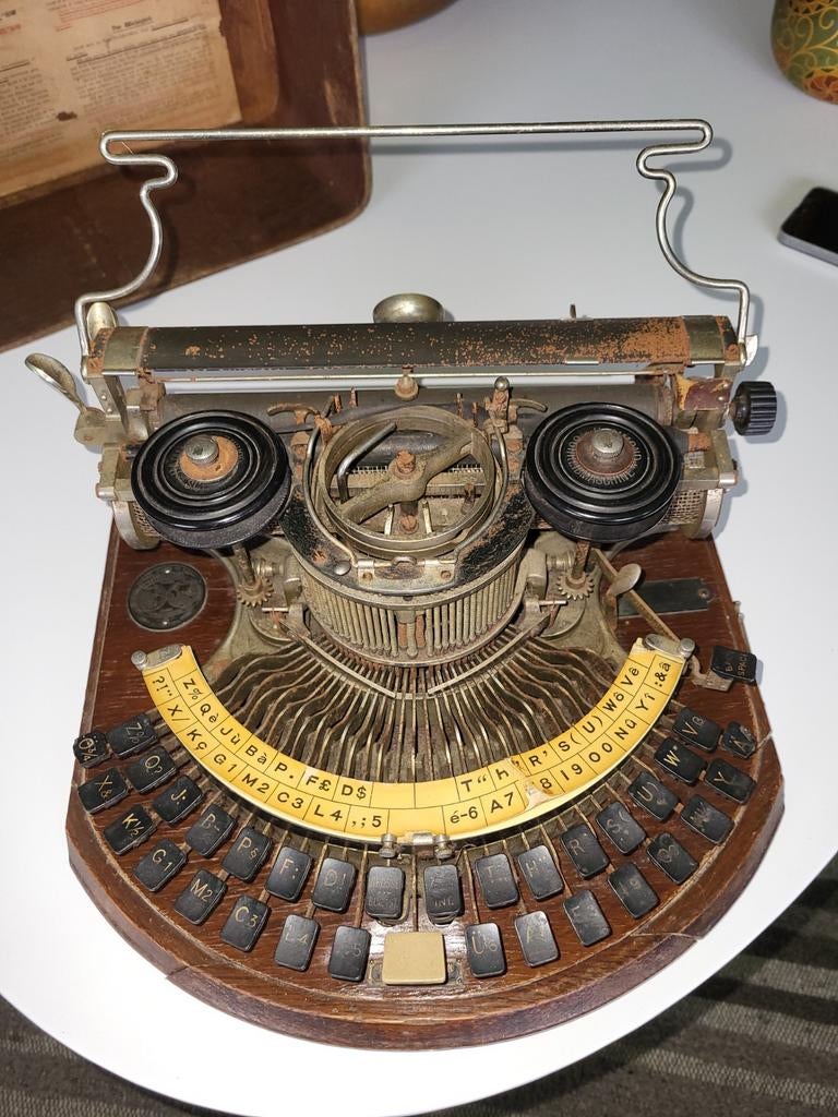 Antieke Hammond typmachine., Ophalen of Verzenden