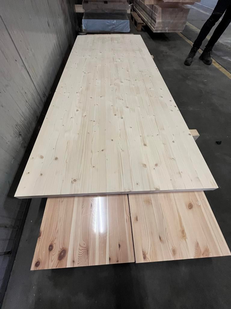 Vuren Timmerpaneel / Tafelblad 40x1000x2500 mm, 25 tot 50 mm, Overige typen, Nieuw, Ophalen of Verzenden