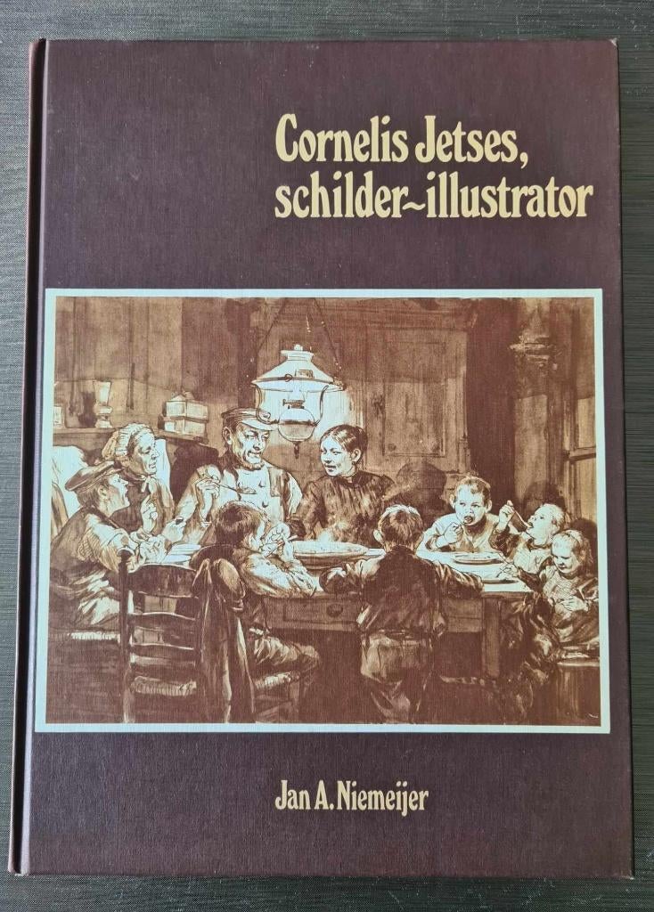 Cornelis Jetses, Schilder Illustrator – Jan A. Niemeijer, Ophalen of Verzenden, Zo goed als nieuw, Schilder- en Tekenkunst