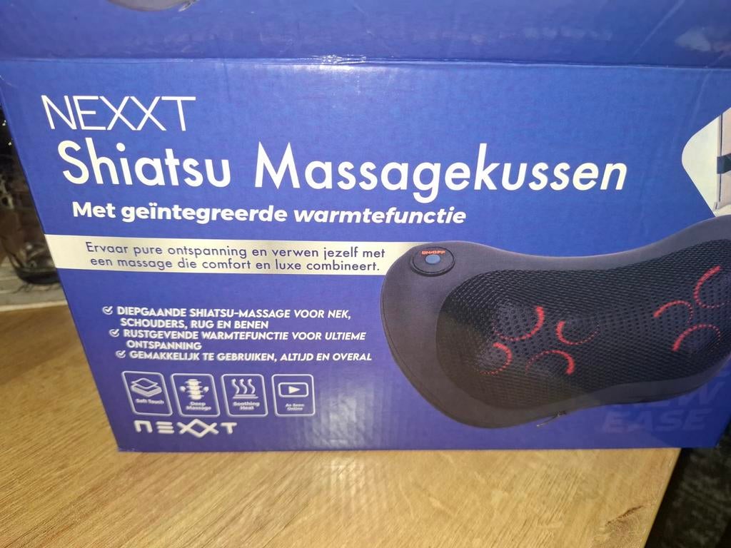 Shiatsu massagekussen, Ophalen of Verzenden, Massagestoel of Kussen
