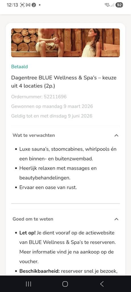 Blue wellness sauna voor 2 personen, Ophalen of Verzenden, Nieuw, Complete sauna