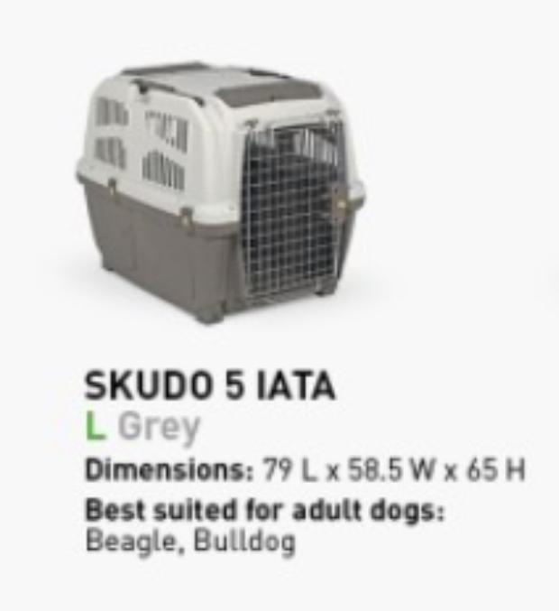 Skudo maat 5 - transportboxen, Ophalen, Zo goed als nieuw