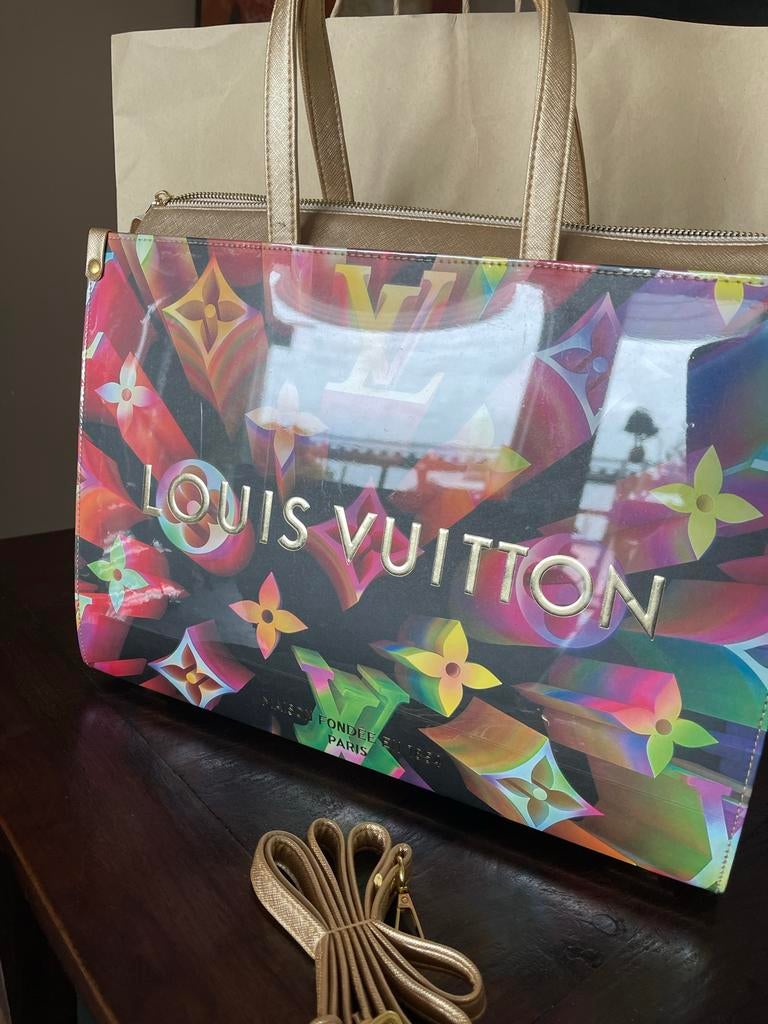 Upcycled Louis Vuitton  Tas - Luxe & Duurzaam, Ophalen of Verzenden, Nieuw, Overige kleuren, Shopper