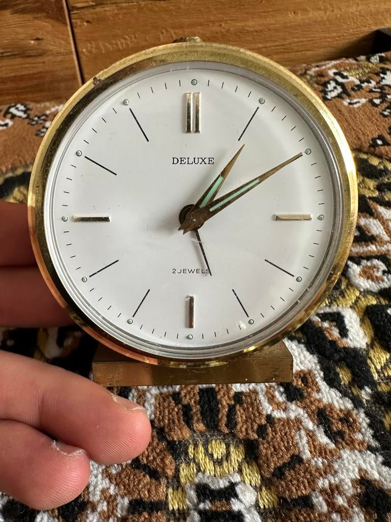 Deluxe wekker 2 jewels, Ophalen of Verzenden