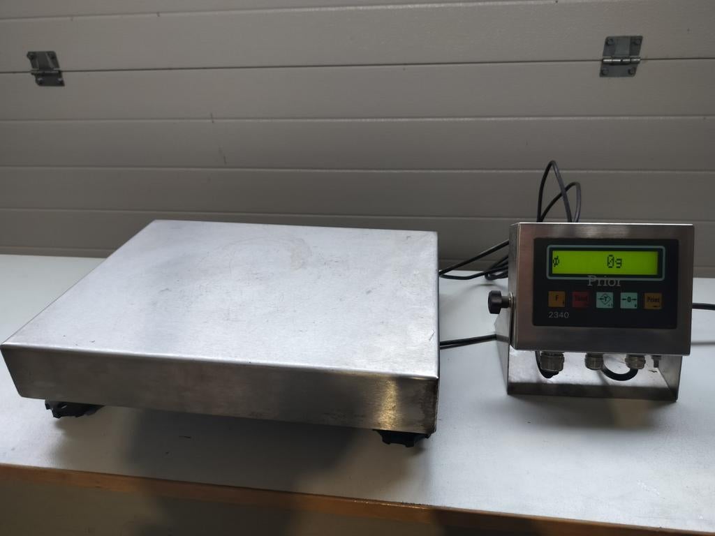 Digitale weegschaal Prior 2340, Ophalen