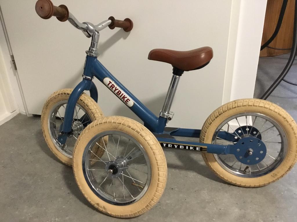 Trybike loopfiets blauw, Ophalen, Gebruikt
