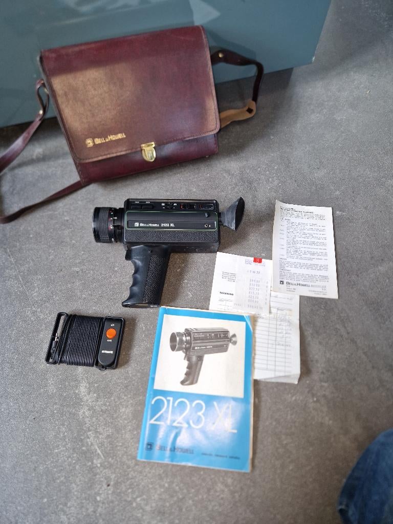 film camera bell &amp; howell 2123 xk, Ophalen of Verzenden, 1960 tot 1980, Filmcamera