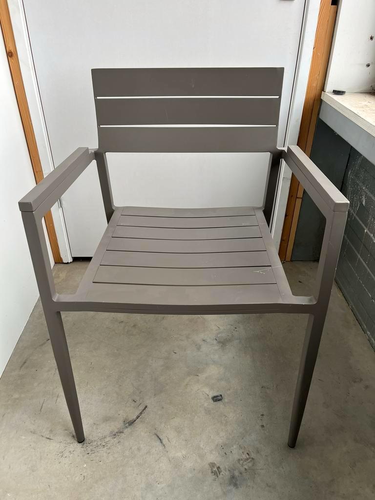 Exotan venice tuinstoel taupe, Ophalen of Verzenden, Zo goed als nieuw, Grijs