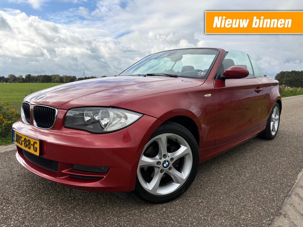Bmw 1-SERIE 118I EXECUTIVE / CABRIO / CRUISE /, 1-Serie, Cabriolet, 4 stoelen, Handgeschakeld