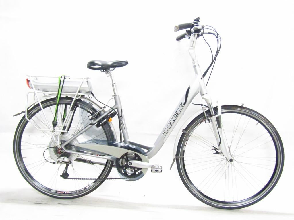 Trek T500 grijs dames 45cm 28inch, Fietsen en Brommers, Elektrische fietsen, Minder dan 47 cm, Gebruikt, Overige merken