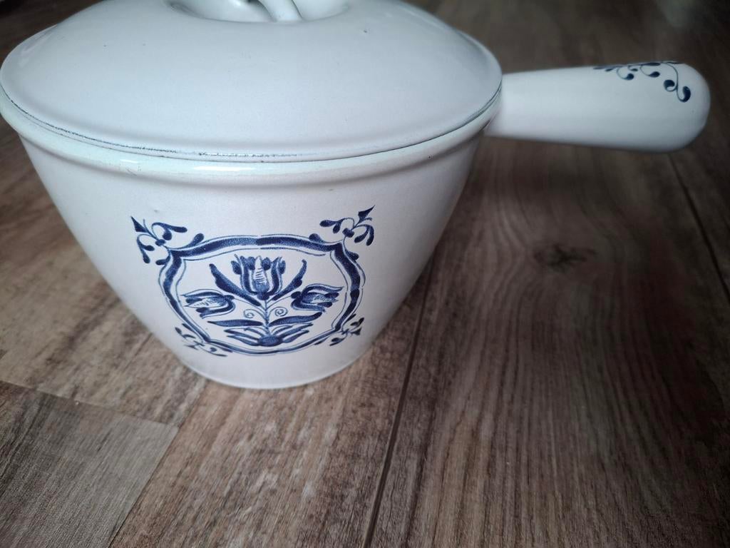 Vintage Le Creuset fonduepan, Ophalen of Verzenden