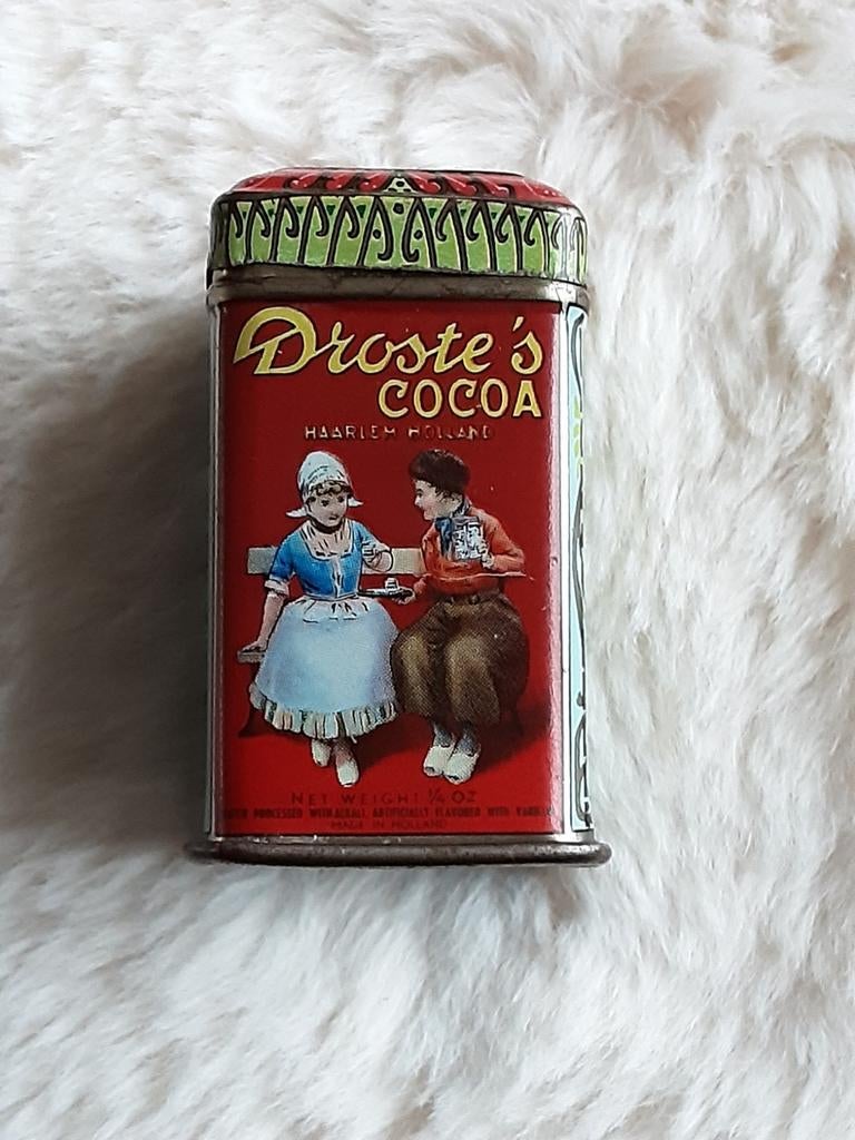 DROSTE MONSTERBLIKJE , BOY en GIRL + Binnen doosje., Ophalen of Verzenden, Overige, Droste