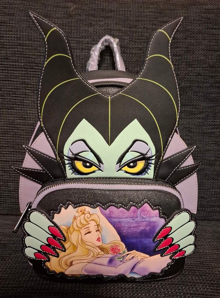 Disney loungefly villains maleficent backpack, Verzamelen, Disney, Nieuw, Overige typen, Overige figuren, Ophalen of Verzenden