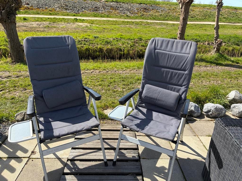 3x ANWB Campingstoel - Comfortabel en verstelbaar, Ophalen, Zo goed als nieuw, Campingstoel