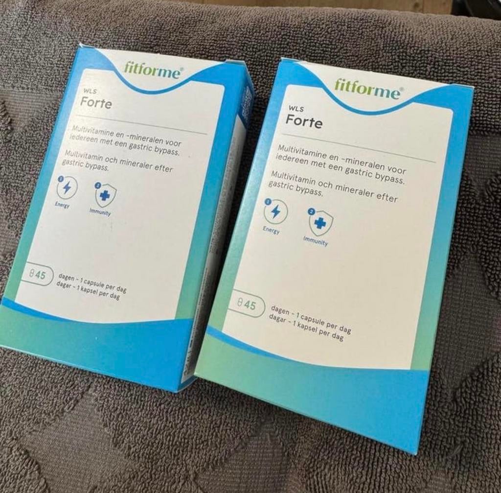WLS Forte Multivitamine (2 pakjes, 45 stuks per pak), Ophalen of Verzenden, Nieuw, Overige typen