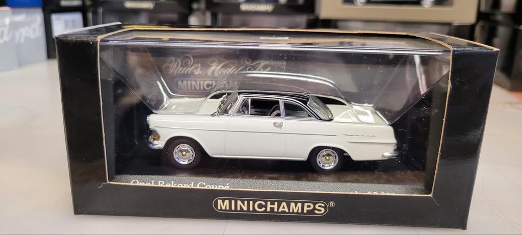 Minichamps Opel Rekord P2 coupe, Ophalen of Verzenden, Zo goed als nieuw, Auto, MiniChamps