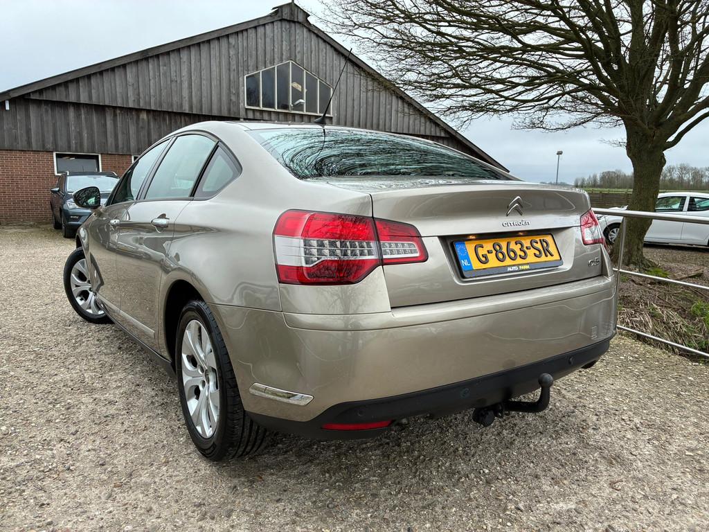 Citroen C5 1.6 VTi Attraction | Automaat + Clima + Cruise nu, Euro 5, Stof, Gebruikt, Zwart