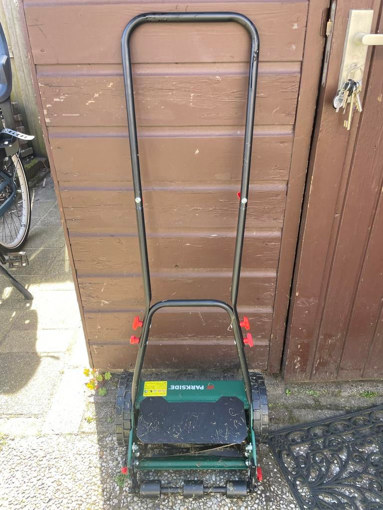 Parkside handgrasmaaier, Tuin en Terras, Grasmaaiers, Ophalen, Gebruikt, Handgrasmaaier, 30 t/m 39 cm