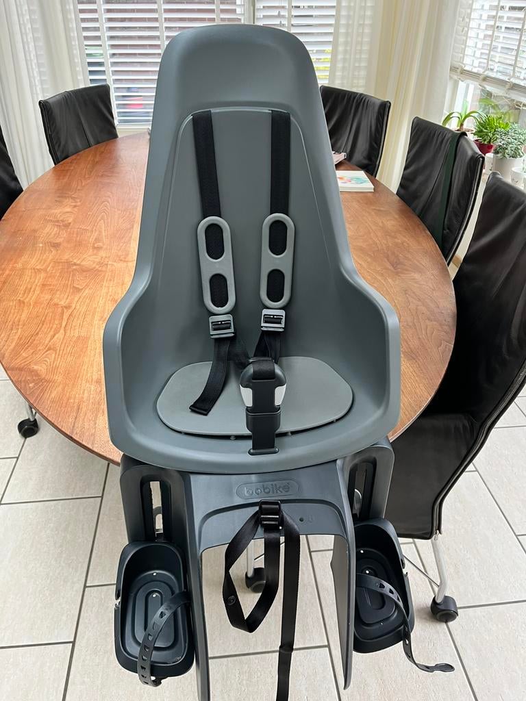 Bobike One fietsstoeltje achterop, Achterzitje, Voetsteuntjes, 9 t/m 18 kg, Ophalen of Verzenden