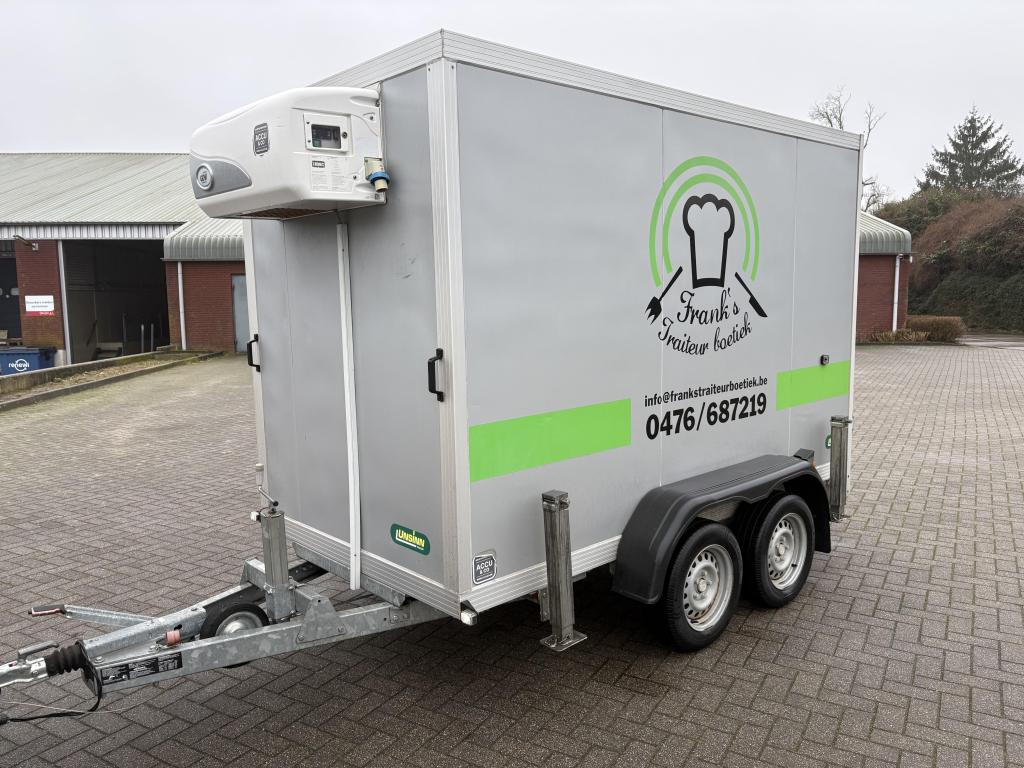 Unsinn koelwagen 300x145x180 2600 kg bj 2017 aanhanger, Gebruikt