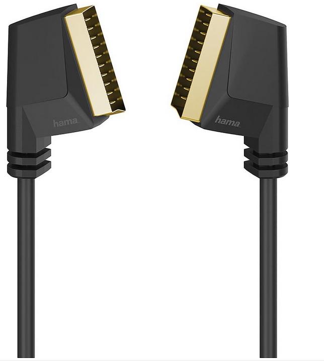 Hama Scart-verbindingskabel Stekker - Stekker Verguld 1,5 M, Audio, Tv en Foto, Audiokabels en Televisiekabels, Ophalen of Verzenden