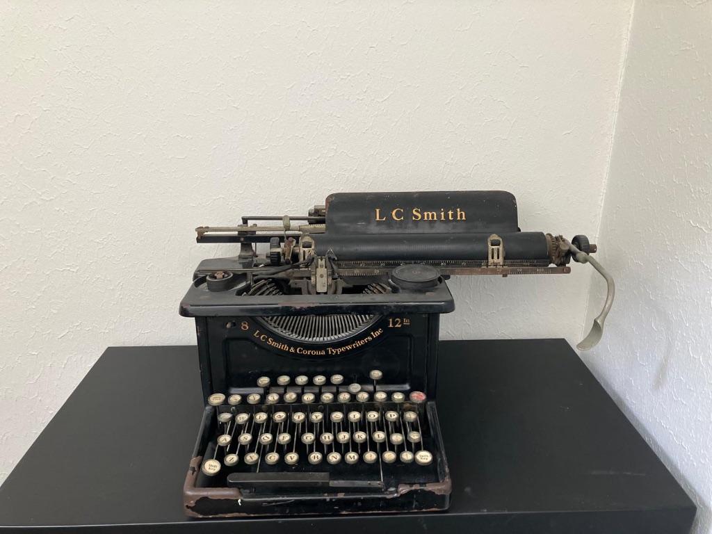 L.C. Smith typemachine, Diversen, Typemachines, Ophalen of Verzenden, Gebruikt
