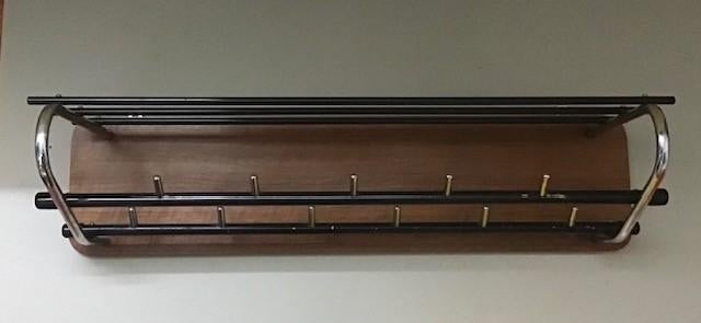 Nette vintage kapstok uit de jaren 60, Wandkapstok, Ophalen of Verzenden, Zo goed als nieuw, Minder dan 100 cm