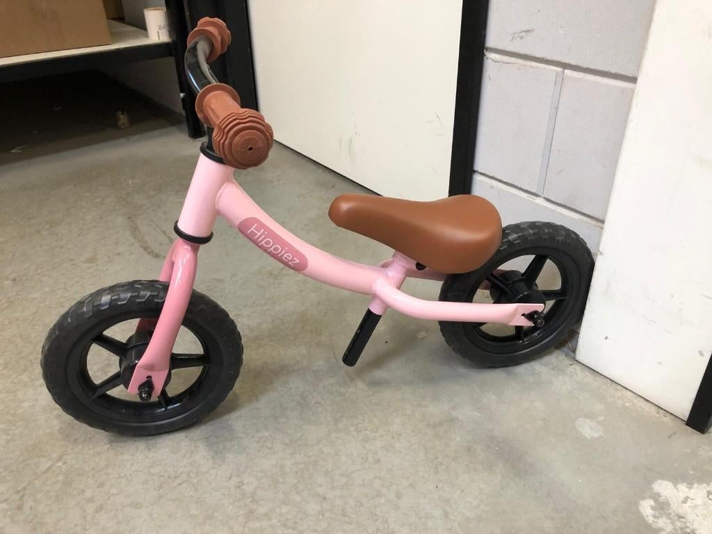 Hippiez loopfiets Worker Old Pink vanaf 2 jaar, Ophalen, Nieuw, Loopfiets