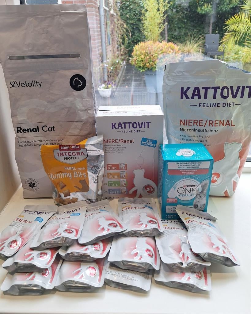 Kattovit en Vetality Renal kattenvoer voor nierproblemen, Dieren en Toebehoren, Dierenvoeding, Ophalen, Kat