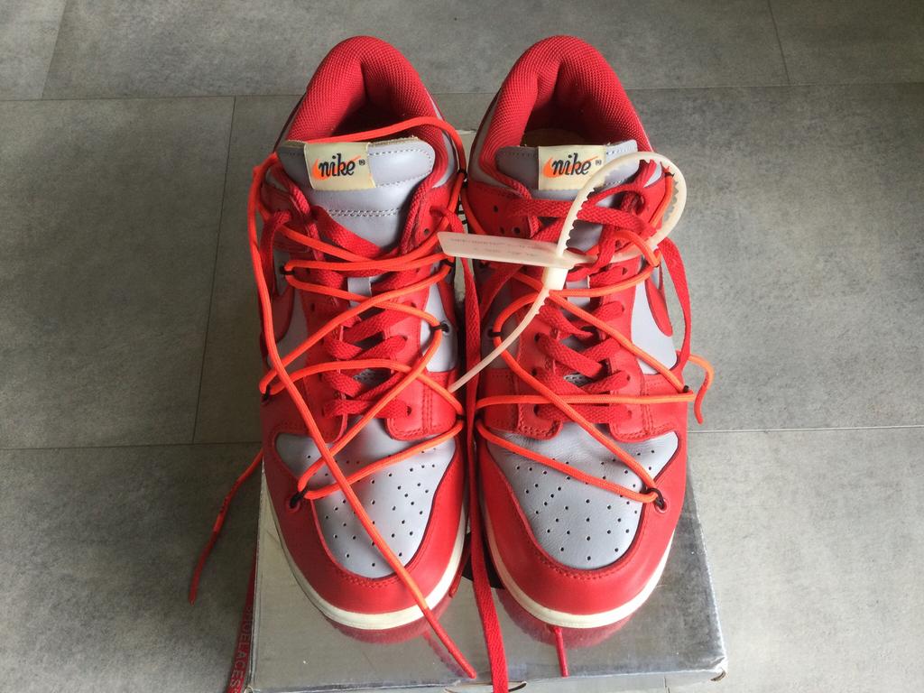 Nike Dunk Low University Red, Ophalen of Verzenden, Zo goed als nieuw, Overige kleuren
