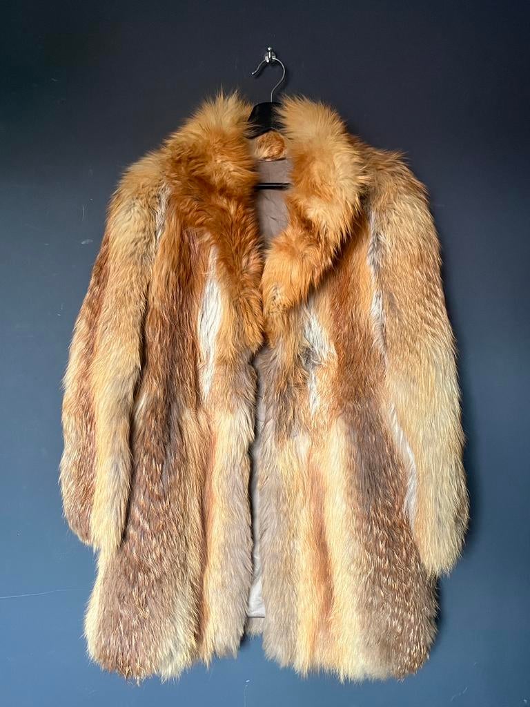 Prachtige Bontjas van Roodvos Maat 42/44 M/L, Verzenden, Zo goed als nieuw, Maat 42/44 (L), Rood